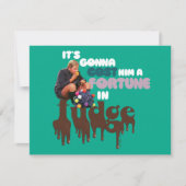 Augustus Gloop - Een fortuin in Fudge Notitiekaartje (Voorkant)