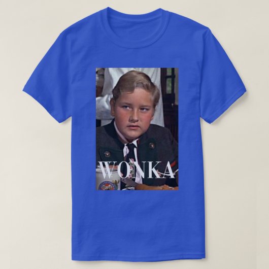Augustus Gloop WONKA VOGUE T-shirt (Design voorkant)
