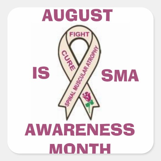 AUGUSTUS IS KLEINBEWUSTMAAND STICKER (Voorkant)