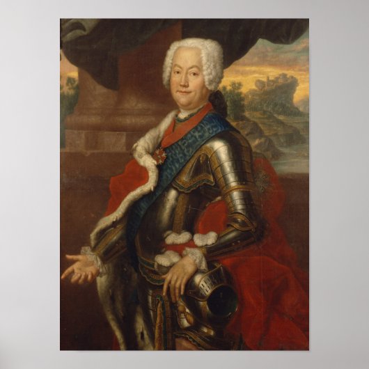 Augustus Louis, Prins van Anhalt-Kothen Poster (Voorkant)