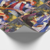  augustus Macke Girl in het platteland Cadeaupapier (Hoek)