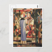 Augustus Macke - Grote BrightStor 1912-olie Briefkaart (Voorkant / Achterkant)