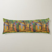  augustus Macke Lady in een groen jasje Lichaamskussen (Voorkant)