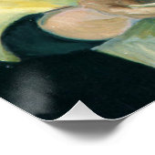  augustus Macke-portret met appels Poster (Hoek)