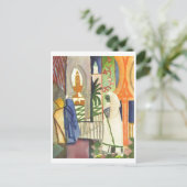 Augustus Macke - Temple Resounds 1910-1914 Briefkaart (Staand voorkant)