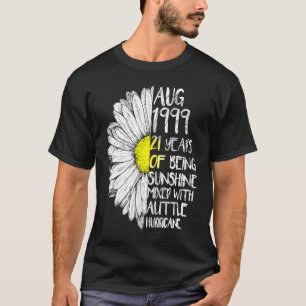 AUGUSTUS-meisje, gemaakt in 1999 21e Zonnehurrican T-shirt