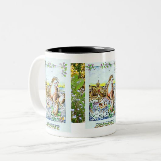 Augustus, Mok van de Egel Birthday (Voorkant links)