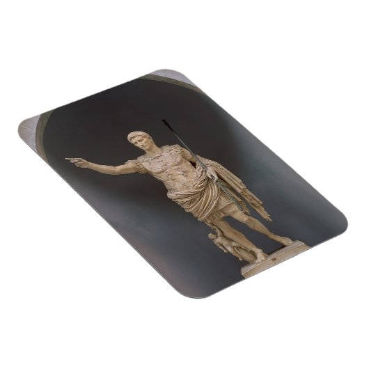 Augustus of Prima Porta, c.20 BC (marmer) Magneet (Rechterzijde)