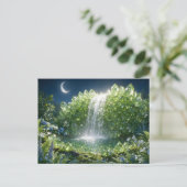 Augustus Peridot Waterval Briefkaart (Staand voorkant)