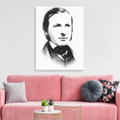 Augustus Pugin Canvas Afdruk (Insitu (Woonkamer))