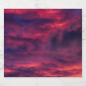 augustus rood bier etiket (Enkel label)