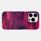 augustus rood Case-Mate iPhone case (Achterkant (horizontaal))