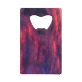 augustus rood creditkaart flessenopener (Voorkant)