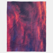 augustus rood fleece deken (Voorkant)