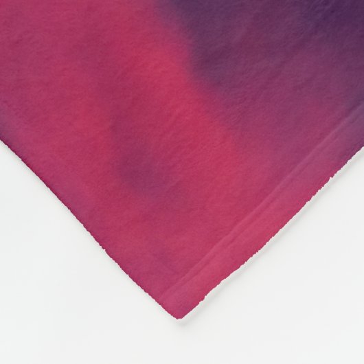 augustus rood fleece deken (Hoek)