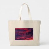 augustus rood grote tote bag (Achterkant)