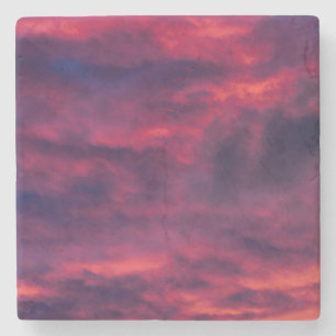 augustus rood stenen onderzetter