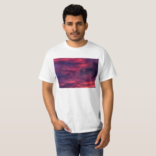 augustus rood t-shirt (Voorkant volledig)