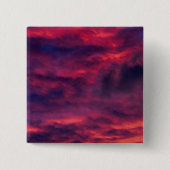 augustus rood vierkante button 5,1 cm (Voorkant)