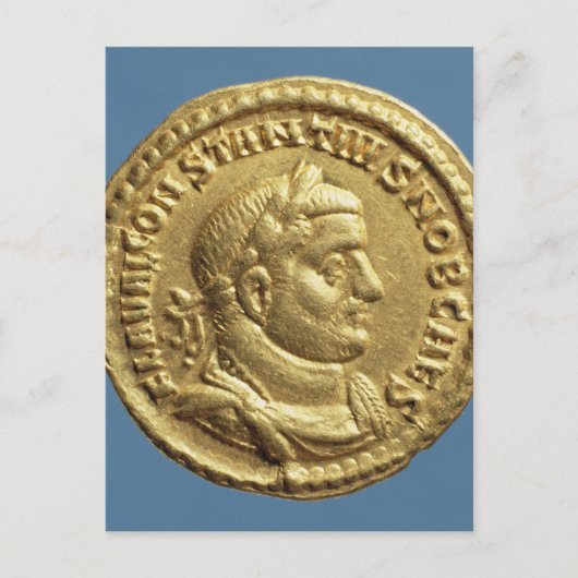 Augustus van Constantius I Caesar Briefkaart (Voorkant)