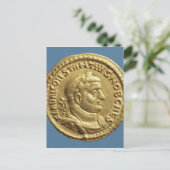 Augustus van Constantius I Caesar Briefkaart (Staand voorkant)