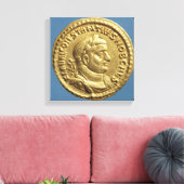 Augustus van Constantius I Caesar Canvas Afdruk (Insitu (Woonkamer))
