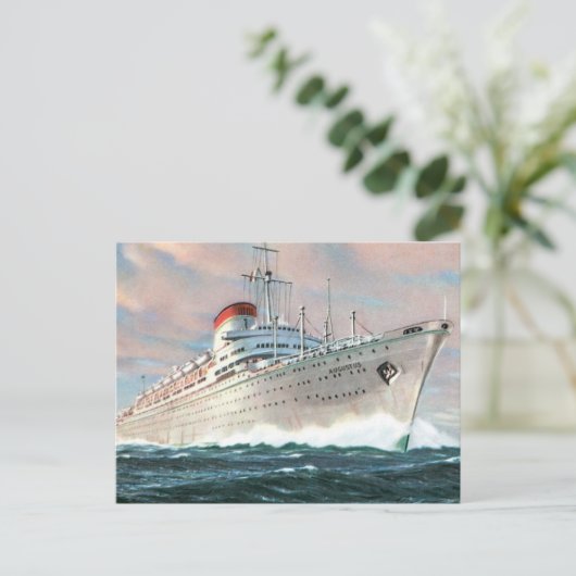 Augustus van de Italiaanse lijn Briefkaart (Staand voorkant)