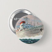 Augustus van de Italiaanse lijn Ronde Button 5,7 Cm (Voorkant /achterkant)