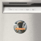 Augustus "Vecht als een franchise" Pin Magneet (Insitu (Vaatwasser))