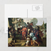 Augustus voor de Tomb van Alexander III Briefkaart (Voorkant / Achterkant)