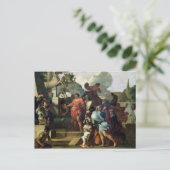 Augustus voor de Tomb van Alexander III Briefkaart (Staand voorkant)