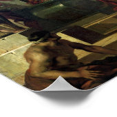 Augustus voor de Tomb van Alexander III Poster (Hoek)