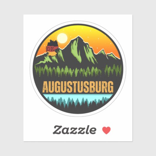 Augustusburg, Duitsland Sticker (Vel)