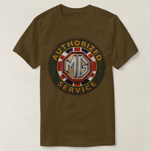 Auized Service MG 1 T-shirt (Design voorkant)