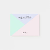 Aujourd'hui Post-it Note (Voorkant)
