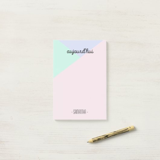 Aujourd'hui Post-it Notes (Op bureau)