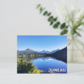 Auke Lake Juneau, Alaska Briefkaart (Staand voorkant)