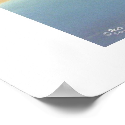 Auke Lake Reflections Poster (Hoek)