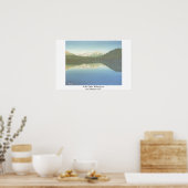 Auke Lake Reflections Poster (Keuken)