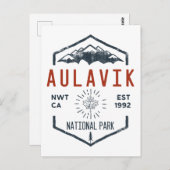 Aulavik National Park Canada  Briefkaart (Voorkant / Achterkant)