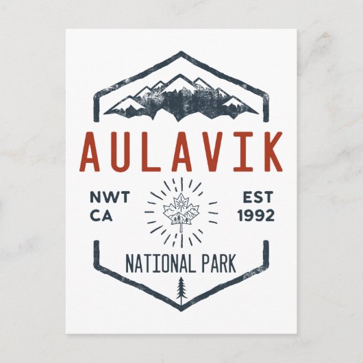 Aulavik National Park Canada  Briefkaart (Voorkant)