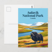 Aulavik National Park Canada Briefkaart (Voorkant / Achterkant)