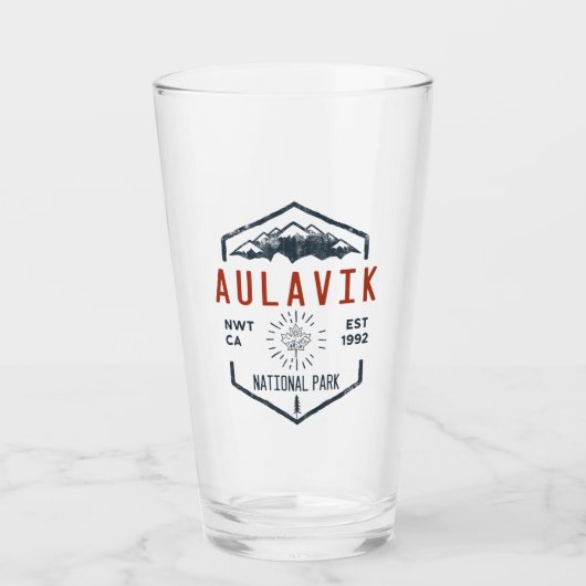 Aulavik National Park Canada Glas (Voorkant)