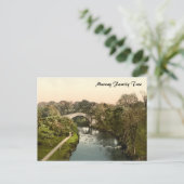 Auld Brig O'Doon, Ayrshire, Schotland Briefkaart (Staand voorkant)