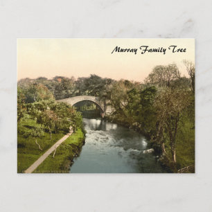 Auld Brig O'Doon, Ayrshire, Schotland Briefkaart