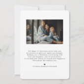 Auld Lang Syne | Geldige Calligrafietoestel Kaart (Achterkant)