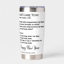Auld Lang Syne Liedjes Oud en Nieuw Toast Gebruike