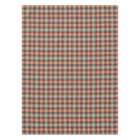 Auld Scotland Tartan Plaid Pattern Tafelkleed (Voorkant)