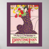 Ault and Wiborg Co. 1900 Poster (Voorkant)
