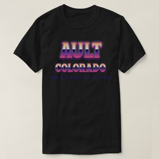 Ault Colorado T-shirt (Design voorkant)